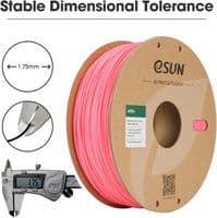 eSun 3D Printer PINK ABS+ Filament Low Warping 1.75mm 1KG 2.2LB