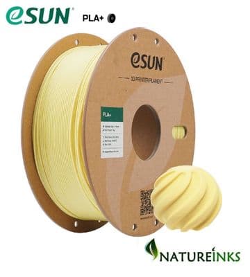 eSUN Almond Yellow Enhanced Toughness PLA Plus + 3D printer 1.75mm Filament 1 kg