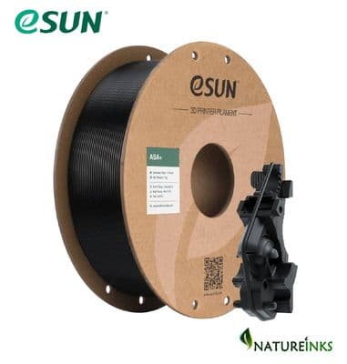 eSUN BLACK ASA+ 3D Filament 1.75mm Weather Resistant Printer Filament 1KG