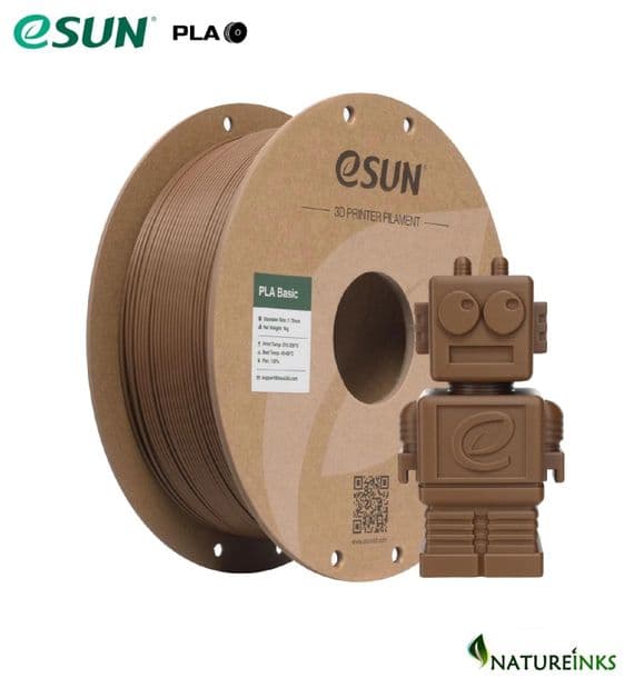 eSUN BROWN PLA Basic 3D printer 1.75mm Filament 1 kg