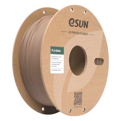 eSUN BROWN PLA Matte Filament 1.75mm Printer Filament 1KG