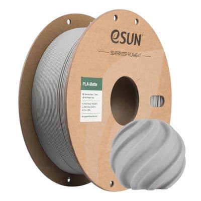 eSUN CONCRETE GREY PLA Matte Filament 1.75mm Printer Filament 1KG