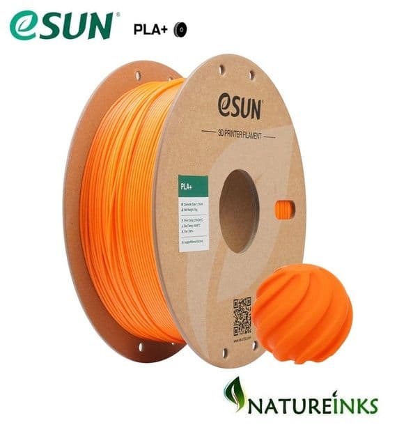 eSUN CORAL ORANGE Enhanced Toughness PLA Plus + 3D printer 1.75mm Filament 1 kg