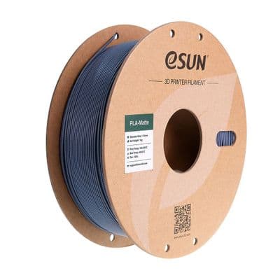 eSUN DARK GREY PLA Matte Filament 1.75mm Printer Filament 1KG