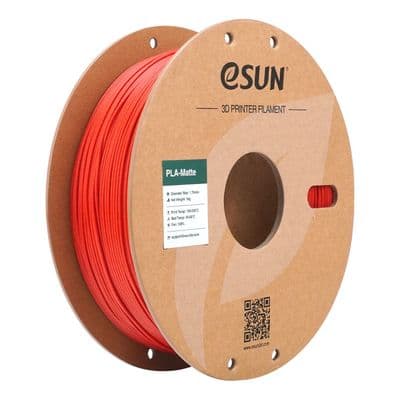 eSUN FIRE ENGINE RED PLA Matte Filament 1.75mm Printer Filament 1KG