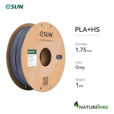 eSUN GREY ePLA+HS HIGH SPEED 3D printer 1.75mm Filament 1 kg