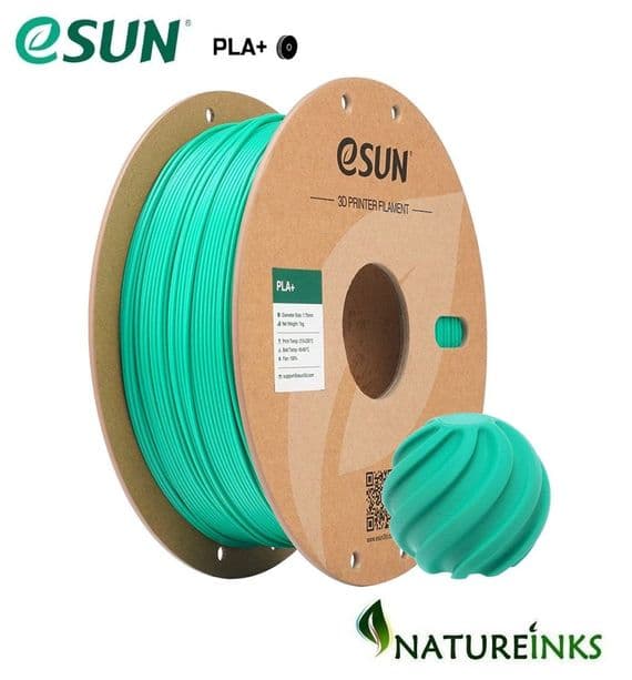 eSUN JADE GREEN Enhanced Toughness PLA Plus + 3D printer 1.75mm Filament 1 kg