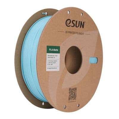 eSUN LIGHT BLUE PLA Matte Filament 1.75mm Printer Filament 1KG