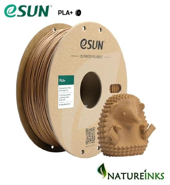 eSUN LIGHT BROWN Enhanced Toughness PLA Plus + 3D printer 1.75mm Filament 1 kg