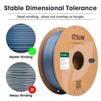 eSUN LIGHT GREY PLA Basic 3D printer 1.75mm Filament 1 kg
