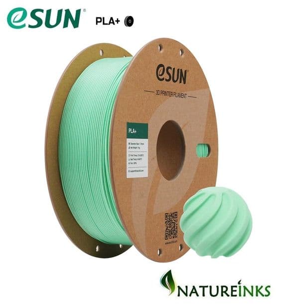 eSUN MINT GREEN Enhanced Toughness PLA Plus + 3D printer 1.75mm Filament 1 kg