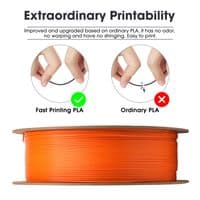 eSUN ORANGE PLA Basic 3D printer 1.75mm Filament 1 kg