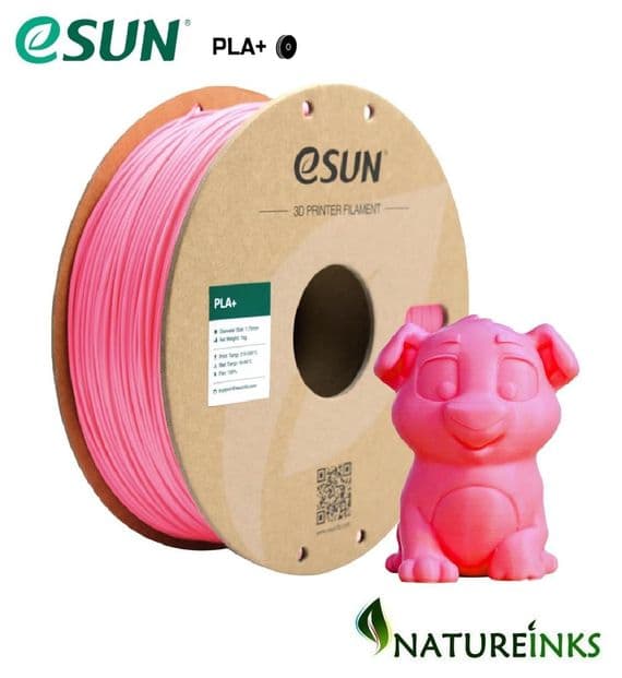 eSUN PINK Enhanced Toughness PLA Plus + 3D printer 1.75mm Filament 1 kg