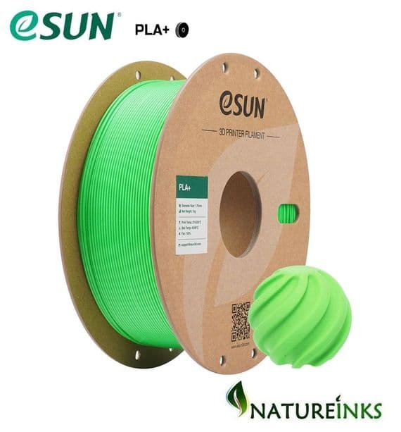 eSUN RGB GREEN Enhanced Toughness PLA Plus + 3D printer 1.75mm Filament 1 kg