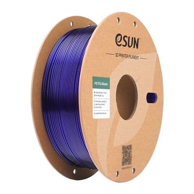 eSUN TRANSLUCENT BLUE PETG BASIC  3D printer 1.75mm Filament 1 kg