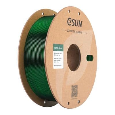 eSUN TRANSLUCENT GREEN PETG BASIC  3D printer 1.75mm Filament 1 kg