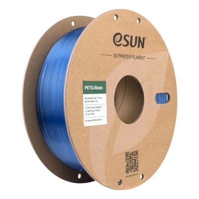 eSUN TRANSLUCENT LIGHT BLUE PETG BASIC  3D printer 1.75mm Filament 1 kg