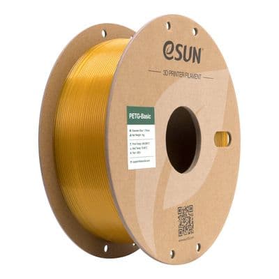 eSUN TRANSLUCENT LIGHT ORANGE PETG BASIC  3D printer 1.75mm Filament 1 kg