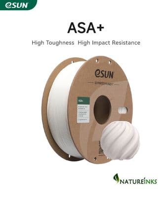 eSUN Warm White ASA+ 3D Filament 1.75mm Weather Resistant Printer Filament 1KG
