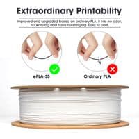 eSUN WHITE PLA Basic 3D printer 1.75mm Filament 1 kg