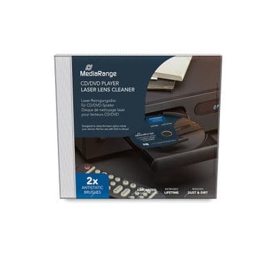 Mediarange CD DVD Player Lens Laser Head Dirt Dust Remover Cleaner Static Brush