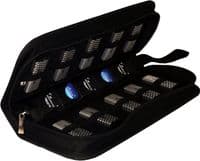 MediaRange Media storage wallet for 10 USB Flashdrives 5 SD Memory cards NYLON