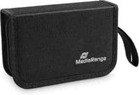 MediaRange Media storage wallet for 6 USB Flashdrives 3 SD Memory cards NYLON