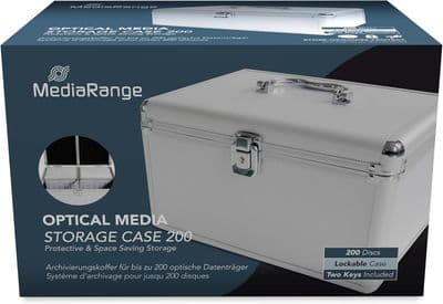 MediaRange Silver 200 DJ Storage case Box75