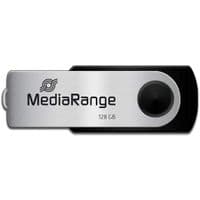 MediaRange Swivel Flash Drive Thumb Pen drive Stick 128GB USB 2.0 MR913 17MB/s