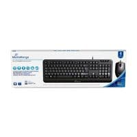 MediaRange Wired Keyboard and Mouse Set Combo MROS108-GR