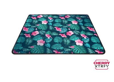 NEW! Cherry Xtrfy GP1 Tropical  Large Sized Gaming Mousepad 460 x 400 x 4 mm Retail
