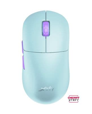 NEW! Cherry Xtrfy M8 Wireless Ultra Light Gaming Mouse 2.4 GHz RF Lag Free Frosty Mint Retail Box