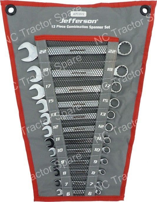 12 Piece Combination Spanner Set