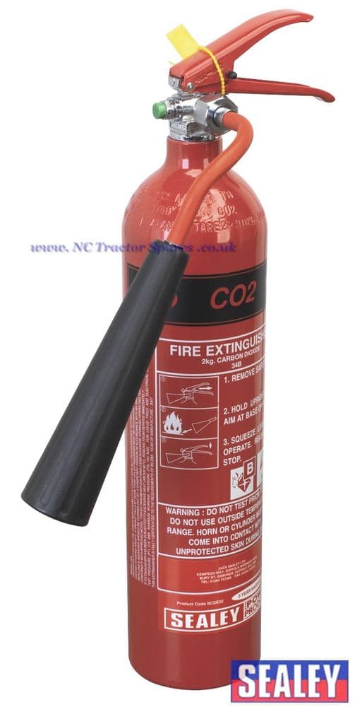 2kg Carbon Dioxide Fire Extinguisher