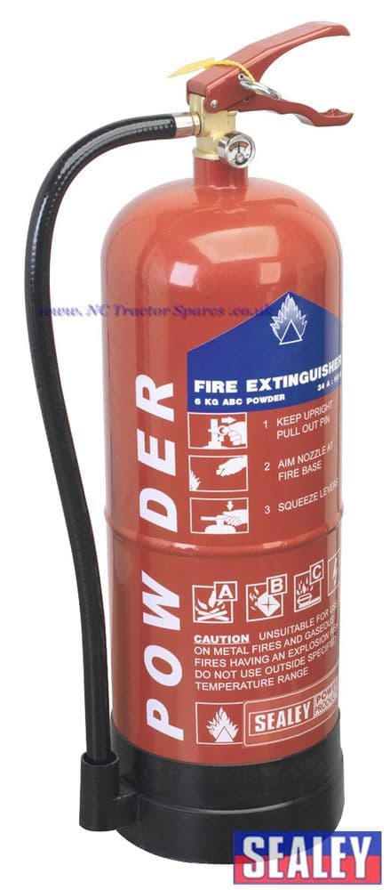 6kg Dry Powder Fire Extinguisher