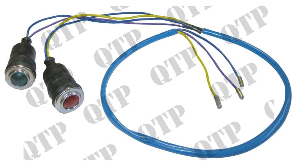 Dash Lamp Dexta Red & Green - PAIR