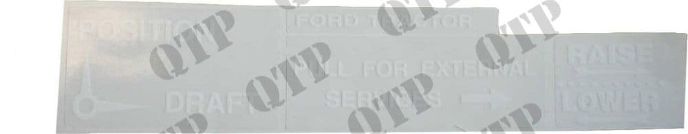 Decal Draft Control for Lift and Lower