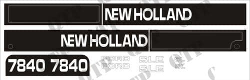 Decal Kit Ford NH 7840 (from 97)