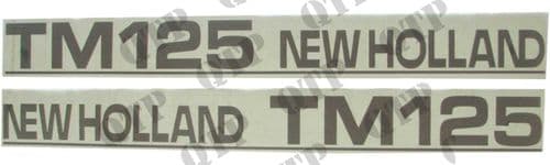 Decal New Holland TM125 - Set Old Type