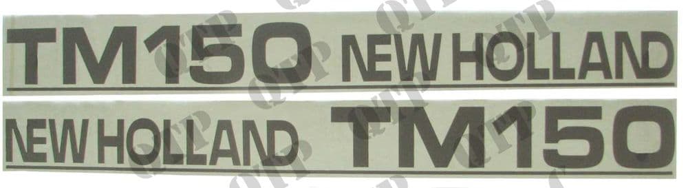Decal New Holland TM150 - Set Old Type