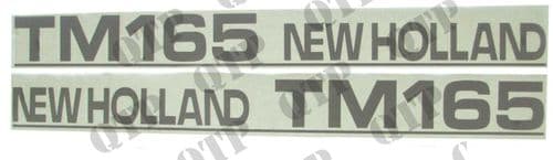 Decal New Holland TM165 - Set Old Type
