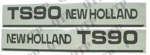Decal New Holland TS90 - Set