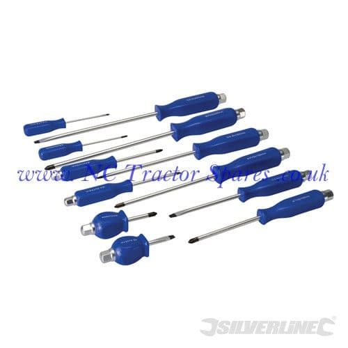 Engineers Screwdriver Set 12pce 12pce (Silverline)