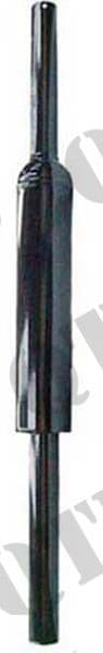 Exhaust 290 Long Stem Black Enamelled