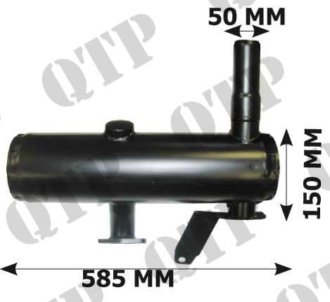 Exhaust Box Ford 5640 6640 TS80 TS90 TS115 Non Turbo