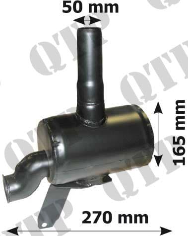 Exhaust Box Ford 7740 TS90 - 110 From 1997