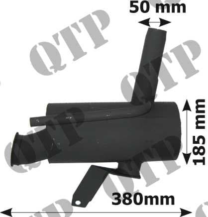 Exhaust Box Ford 7840 Turbo 8340 Turbo