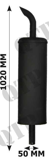 Exhaust Ford 6600 Swan Neck