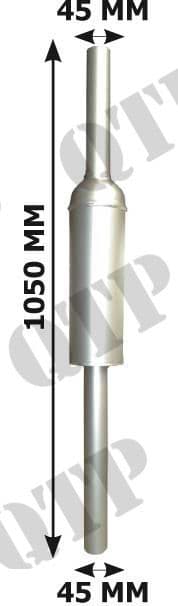 Exhaust Ford Major Silver