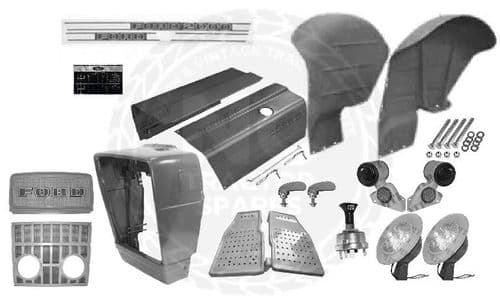 Ford 3000 Body Panel Kit (Force)